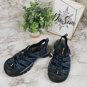 KEEN Newport H2 Men's navy water hiking sandals sport size 10